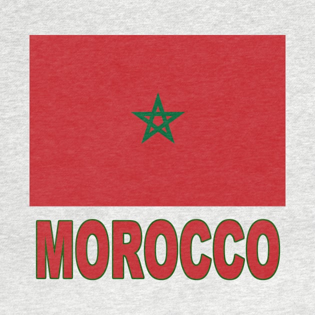 The Pride of Morocco - Moroccan National Flag Design by Naves